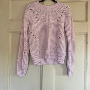 Pink Gap Knit Sweater